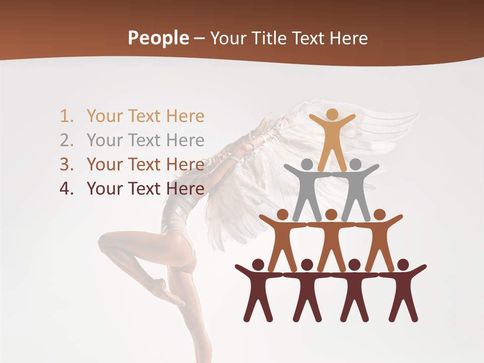 Stretching Posing Fender PowerPoint Template