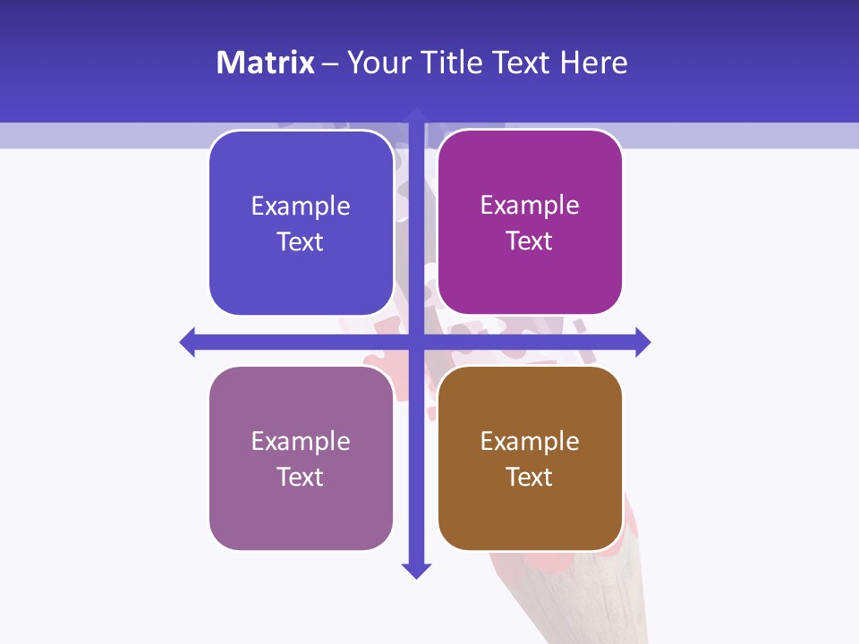 Drawn Puzzle Business PowerPoint Template