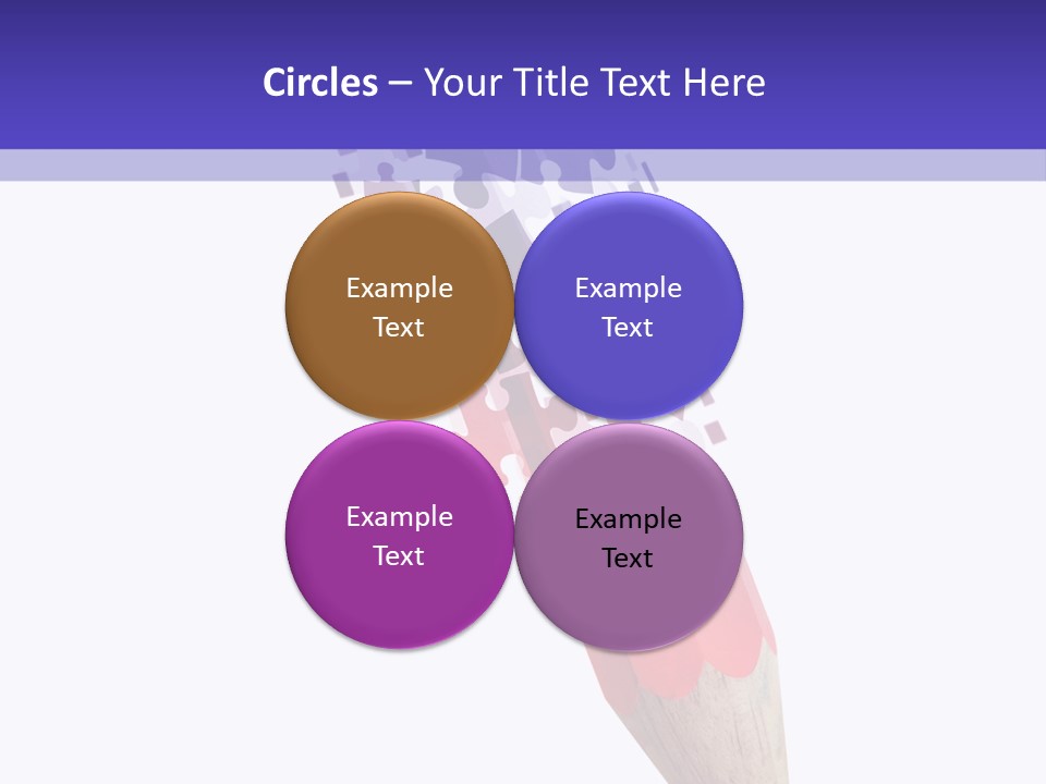 Drawn Puzzle Business PowerPoint Template