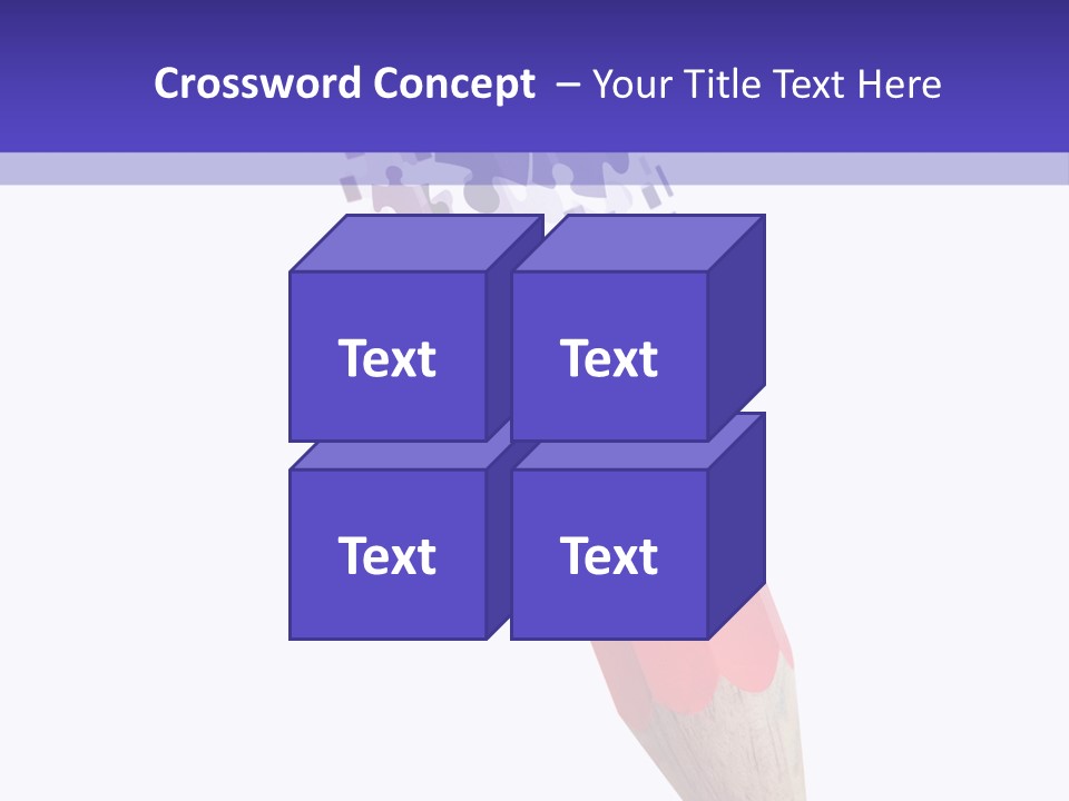 Drawn Puzzle Business PowerPoint Template