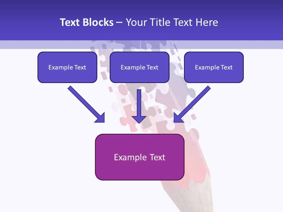 Drawn Puzzle Business PowerPoint Template