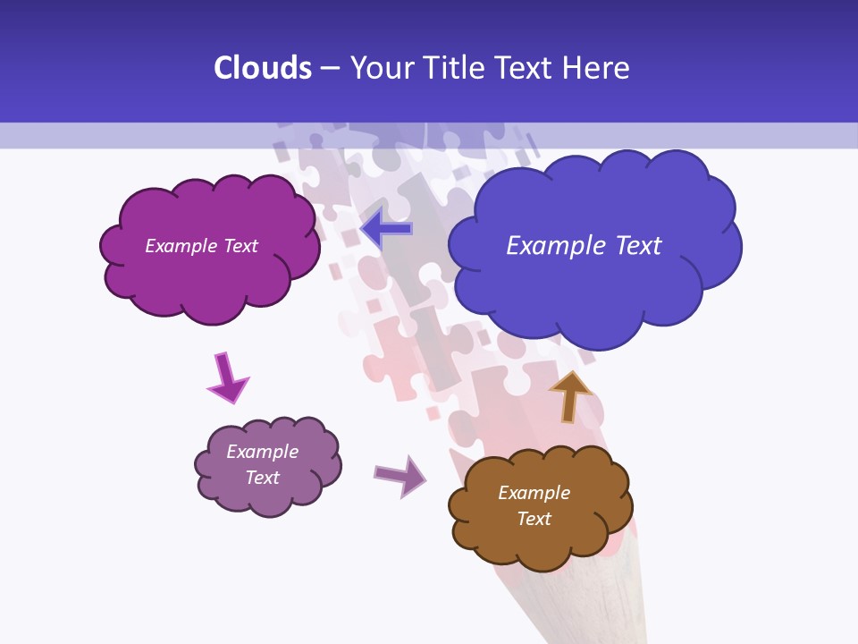 Drawn Puzzle Business PowerPoint Template