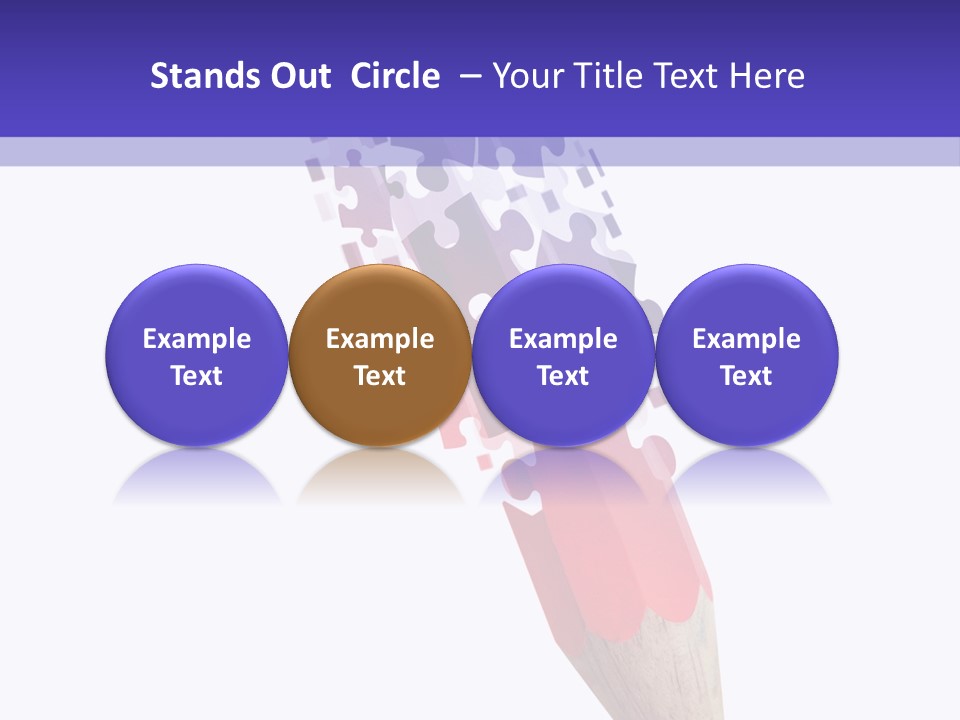 Drawn Puzzle Business PowerPoint Template