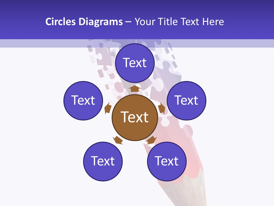 Drawn Puzzle Business PowerPoint Template