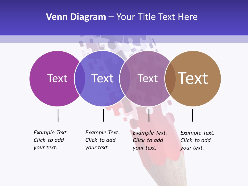 Drawn Puzzle Business PowerPoint Template