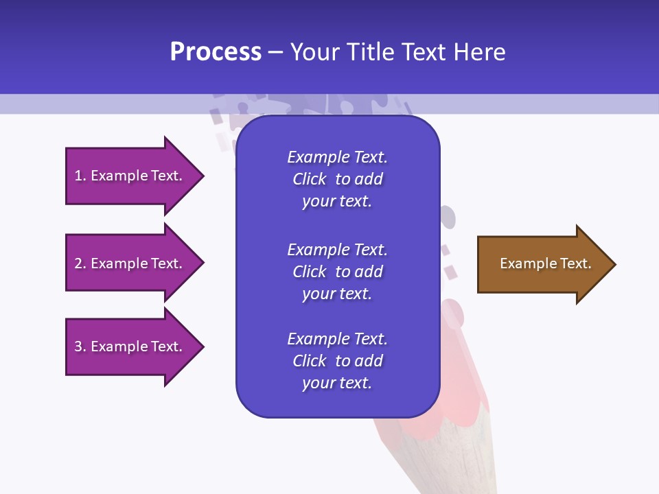 Drawn Puzzle Business PowerPoint Template
