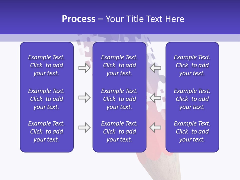 Drawn Puzzle Business PowerPoint Template