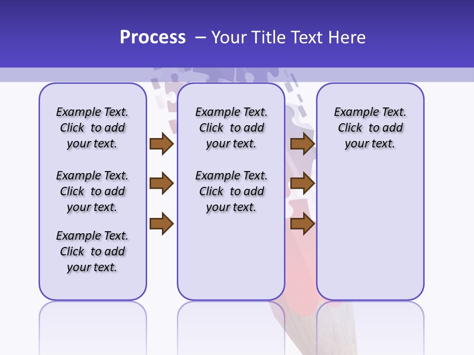 Drawn Puzzle Business PowerPoint Template