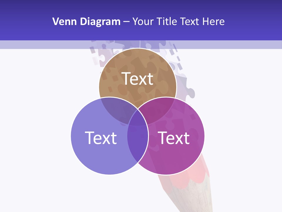 Drawn Puzzle Business PowerPoint Template