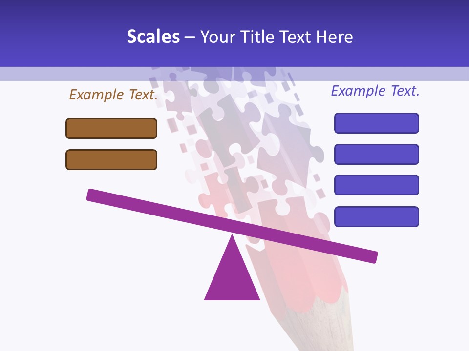 Drawn Puzzle Business PowerPoint Template