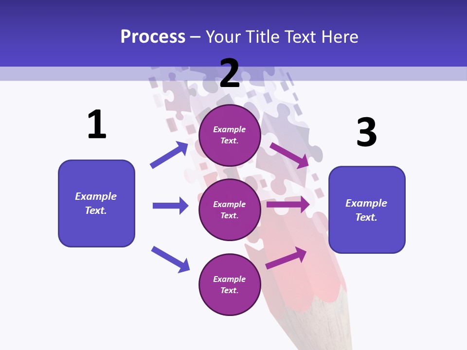 Drawn Puzzle Business PowerPoint Template