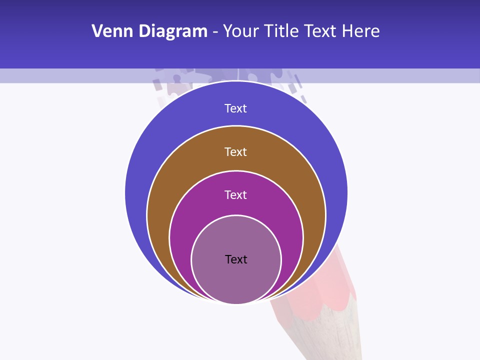 Drawn Puzzle Business PowerPoint Template