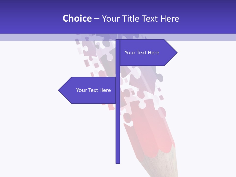 Drawn Puzzle Business PowerPoint Template