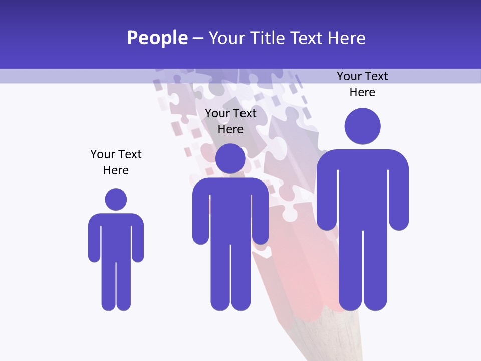 Drawn Puzzle Business PowerPoint Template