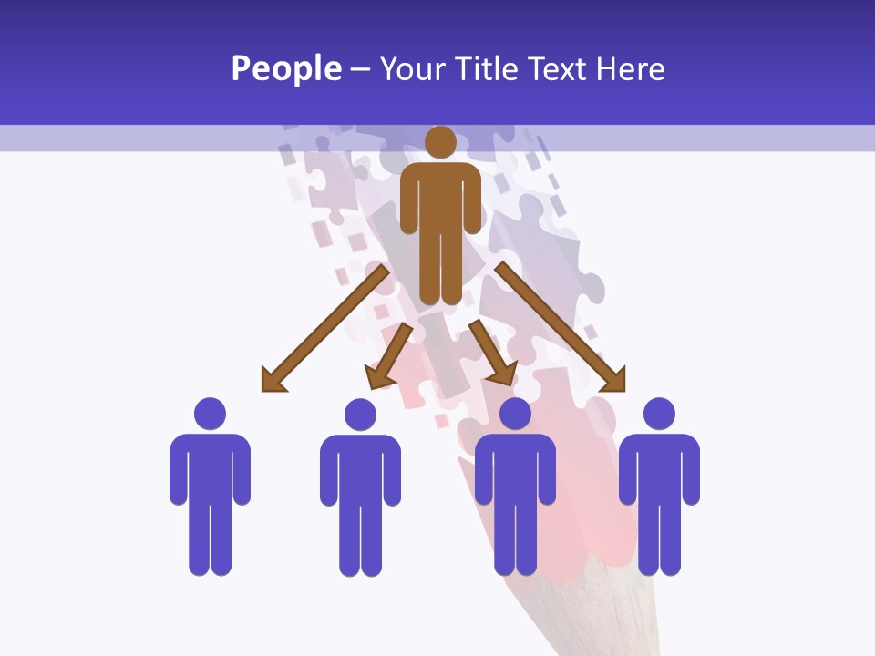 Drawn Puzzle Business PowerPoint Template