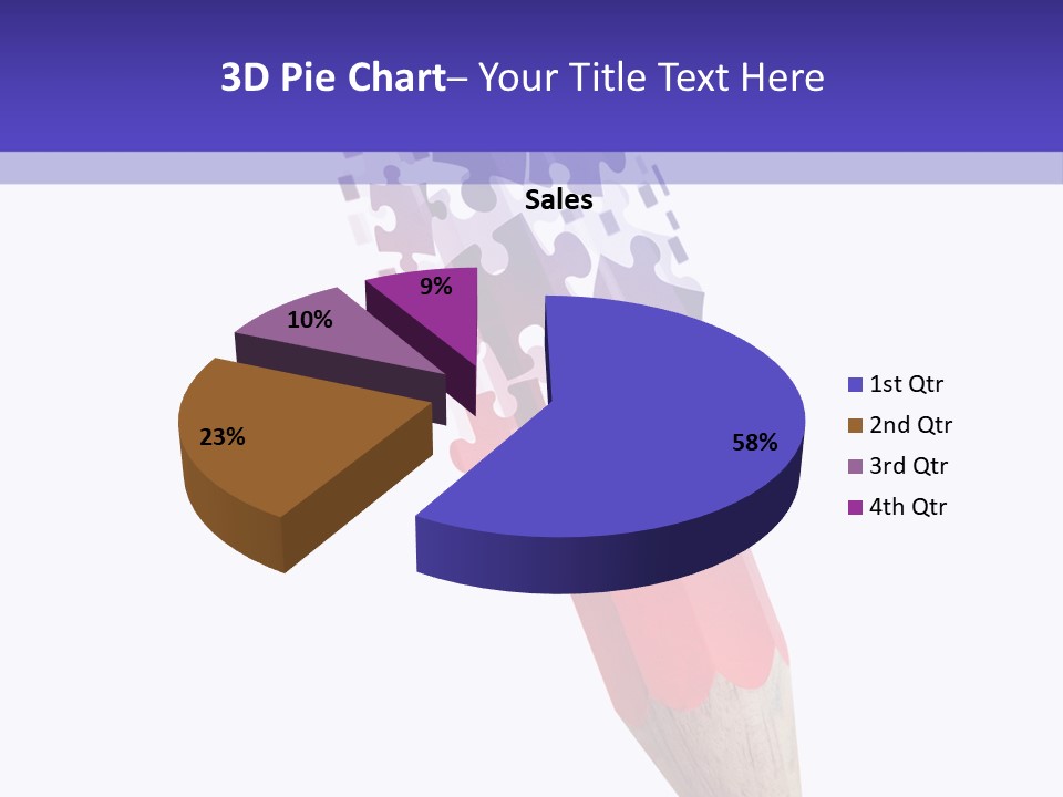 Drawn Puzzle Business PowerPoint Template