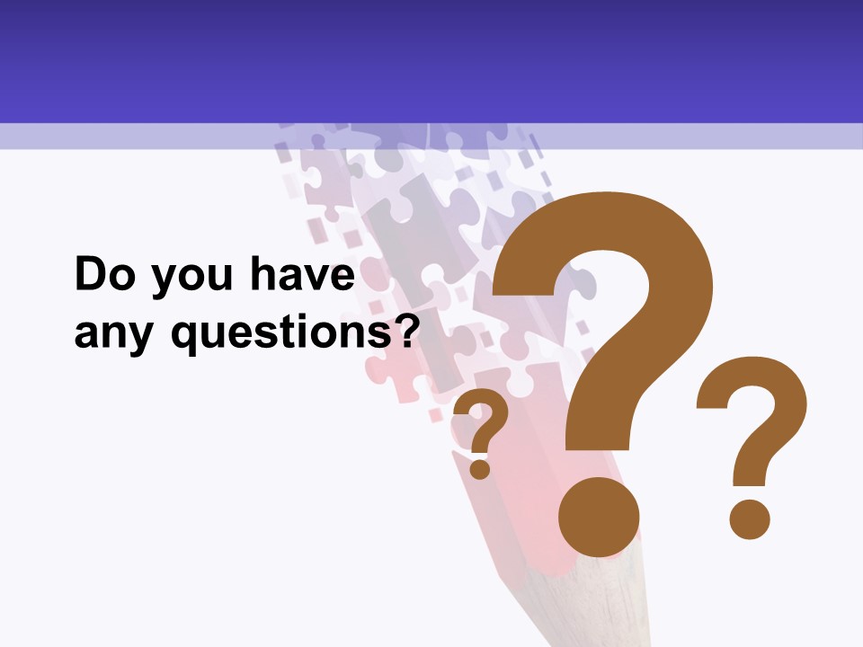 Drawn Puzzle Business PowerPoint Template