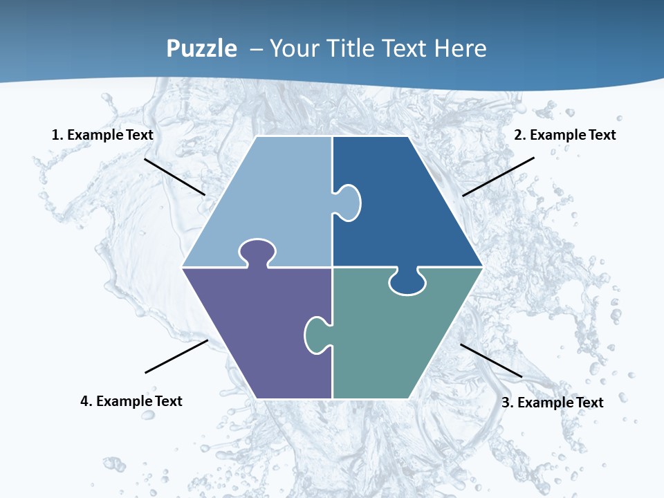 Beauty Flow Image PowerPoint Template