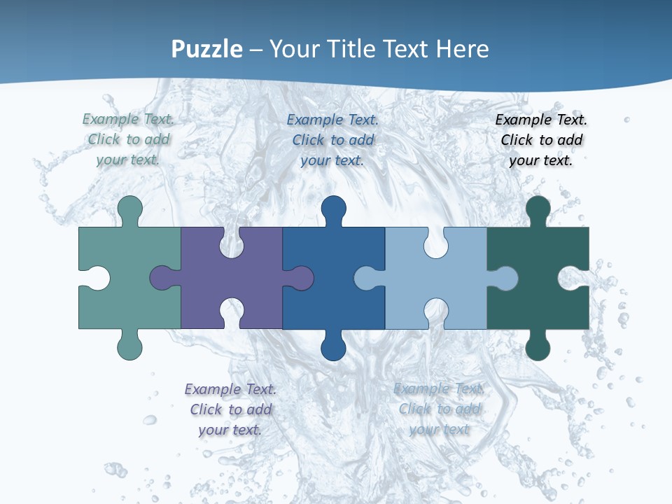 Beauty Flow Image PowerPoint Template