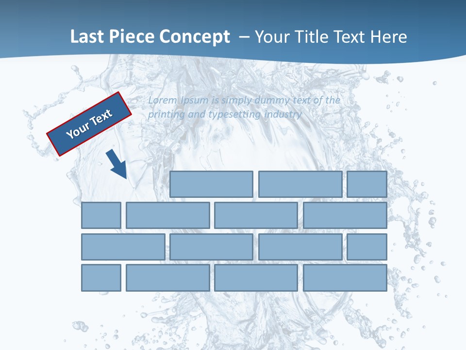 Beauty Flow Image PowerPoint Template