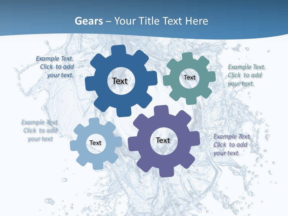 Beauty Flow Image PowerPoint Template