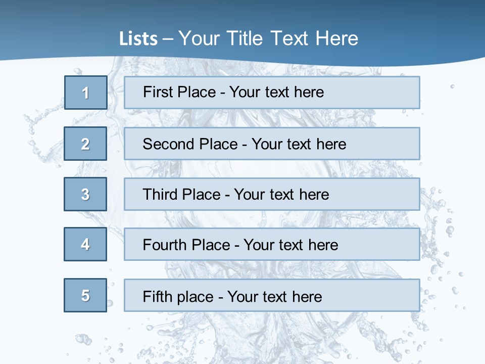 Beauty Flow Image PowerPoint Template