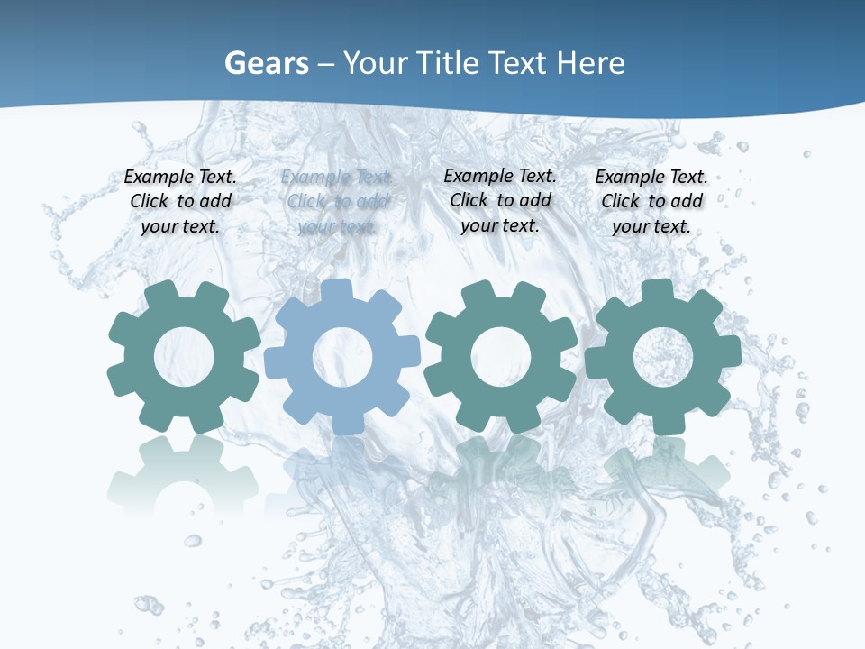 Beauty Flow Image PowerPoint Template