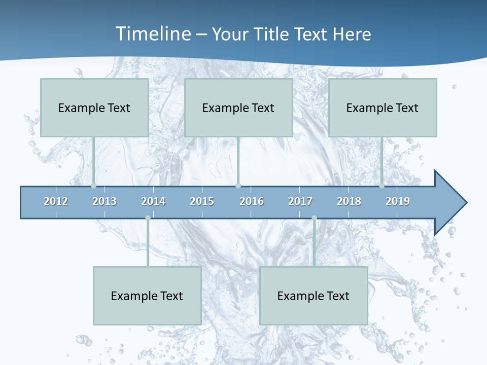 Beauty Flow Image PowerPoint Template