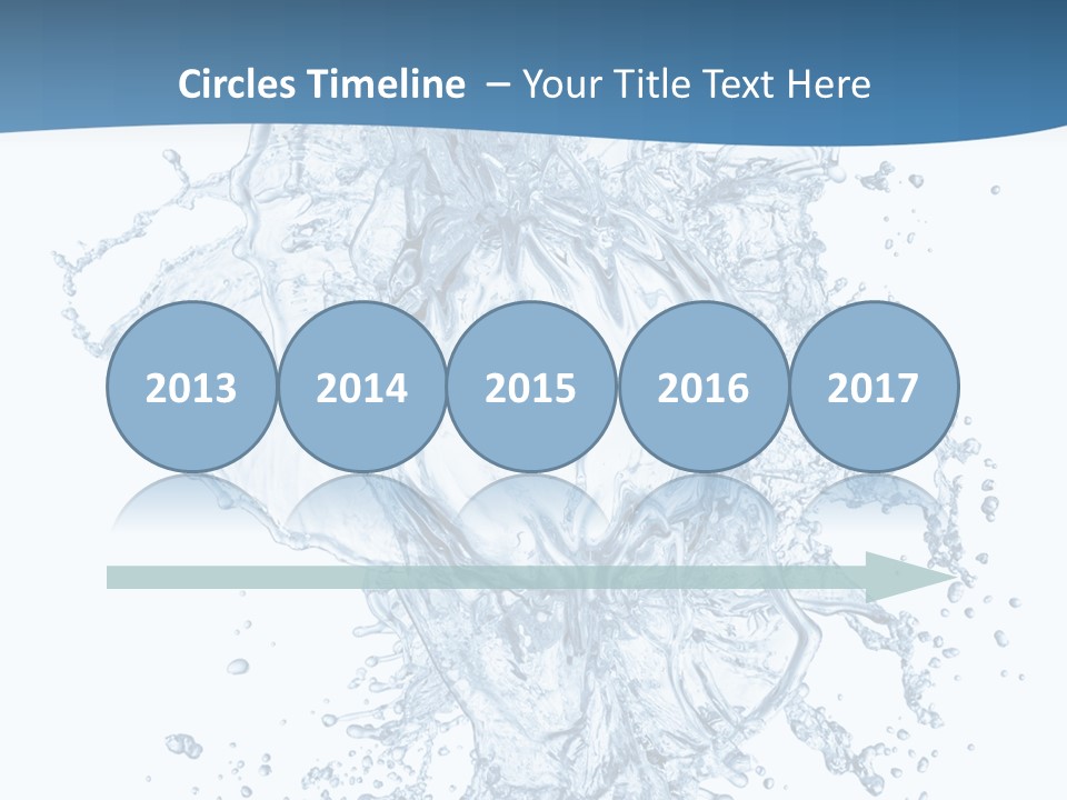 Beauty Flow Image PowerPoint Template
