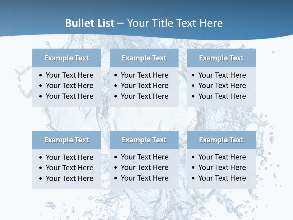 Beauty Flow Image PowerPoint Template