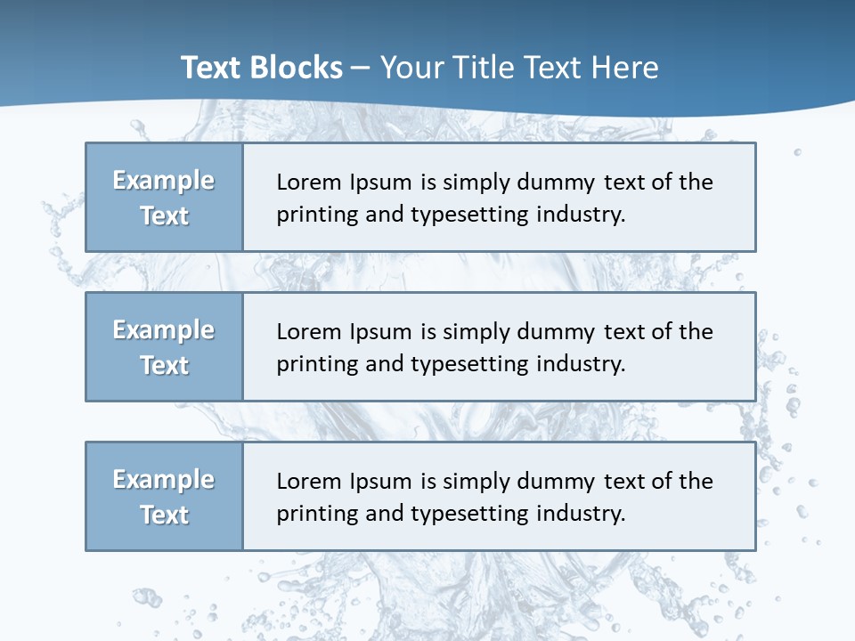 Beauty Flow Image PowerPoint Template
