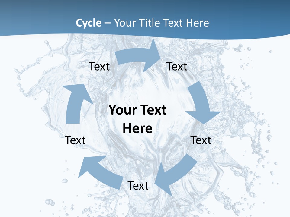 Beauty Flow Image PowerPoint Template