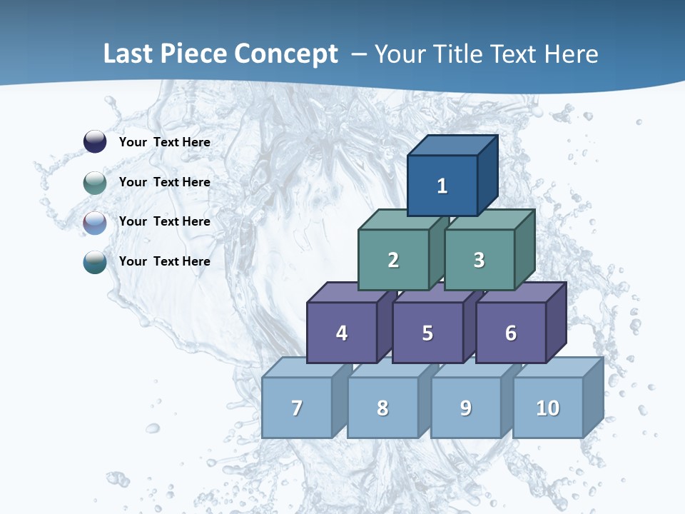 Beauty Flow Image PowerPoint Template
