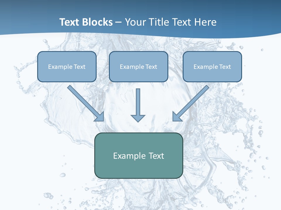 Beauty Flow Image PowerPoint Template