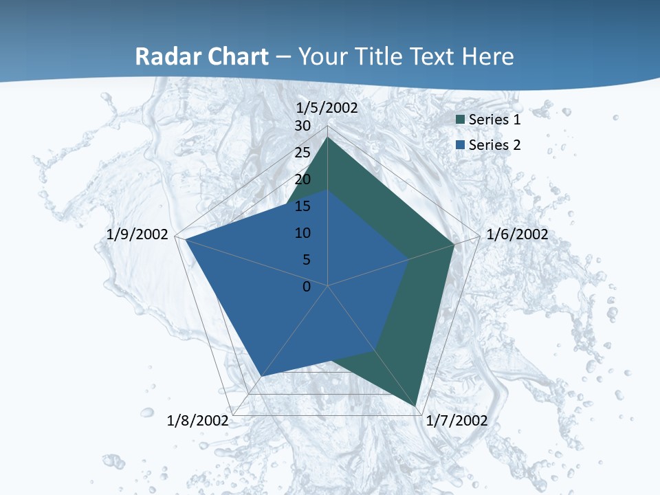 Beauty Flow Image PowerPoint Template