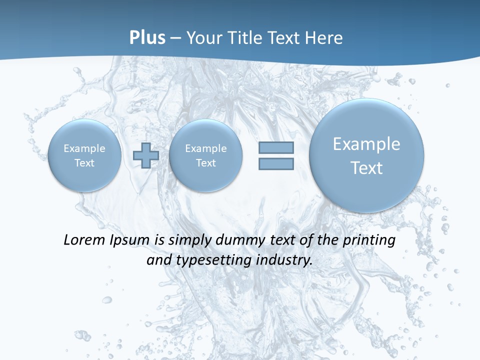 Beauty Flow Image PowerPoint Template