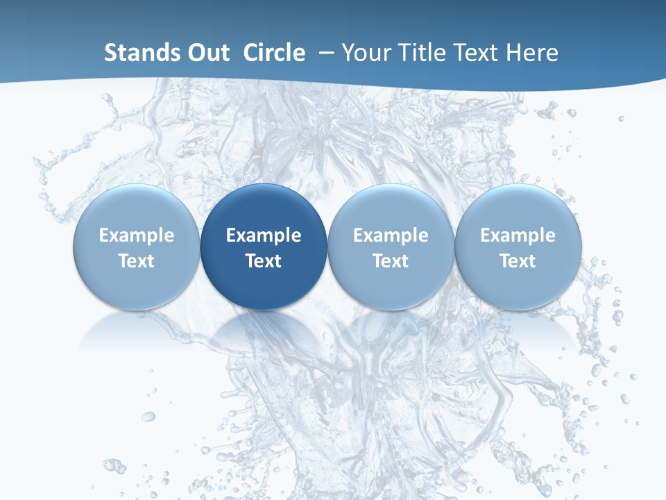 Beauty Flow Image PowerPoint Template