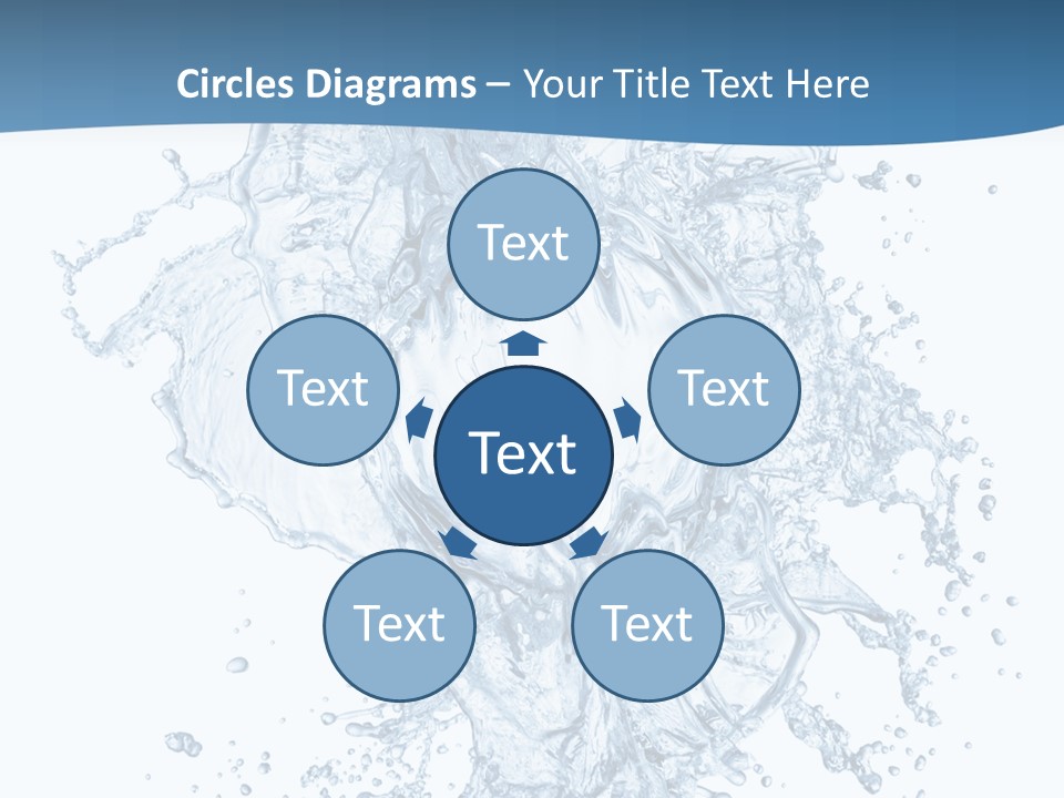 Beauty Flow Image PowerPoint Template