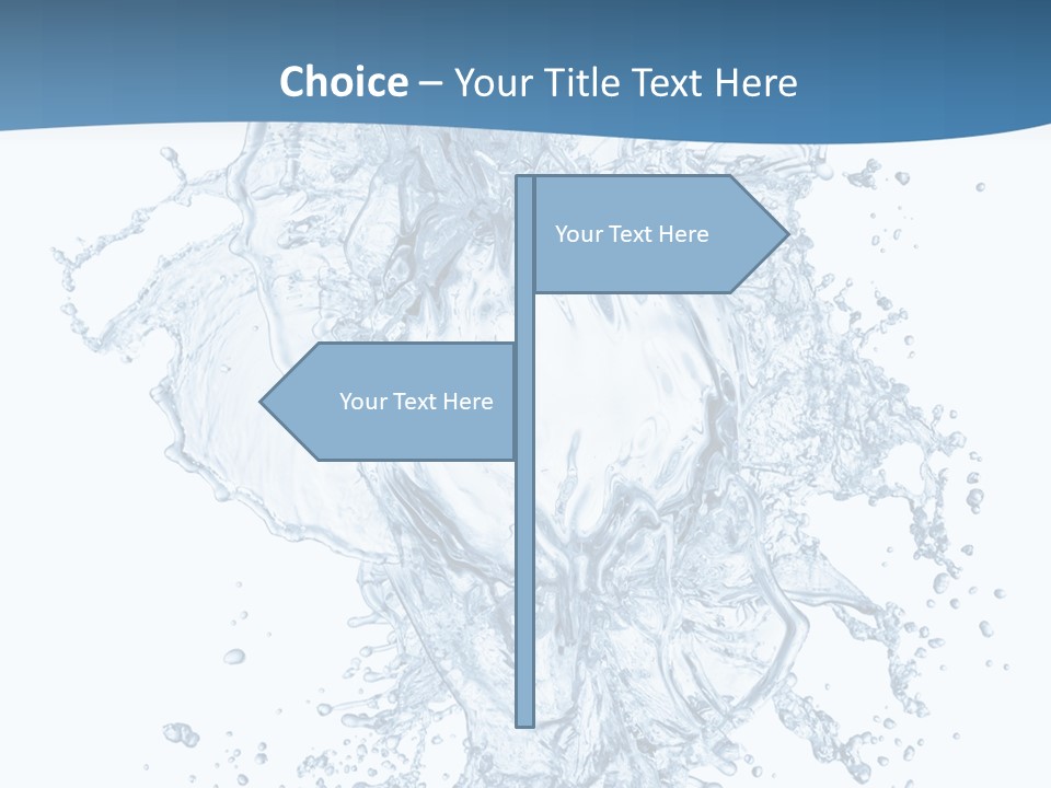 Beauty Flow Image PowerPoint Template