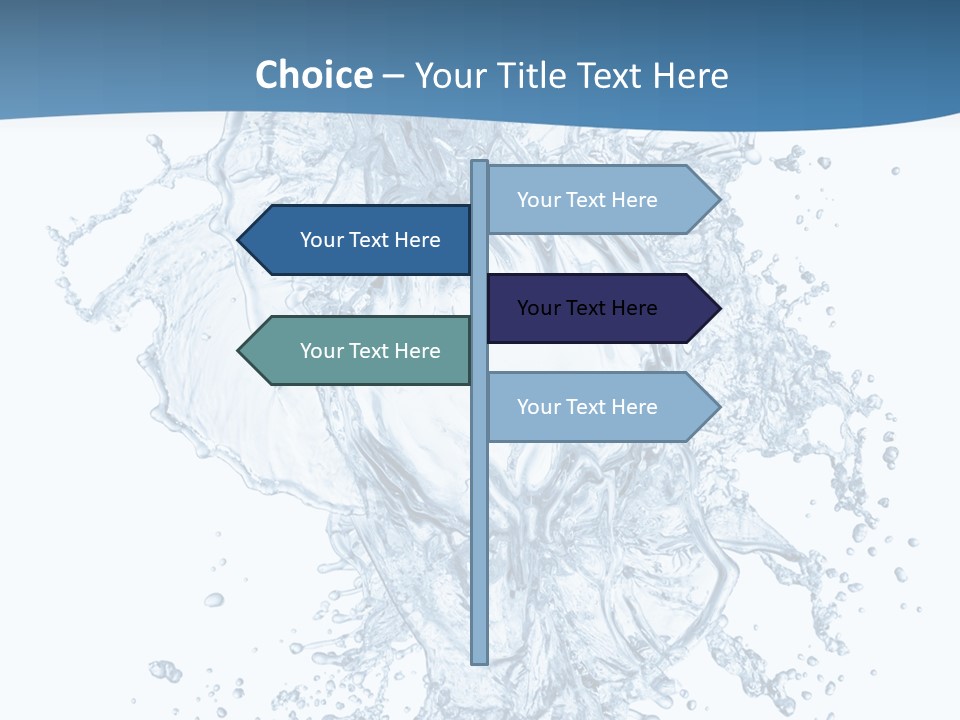 Beauty Flow Image PowerPoint Template