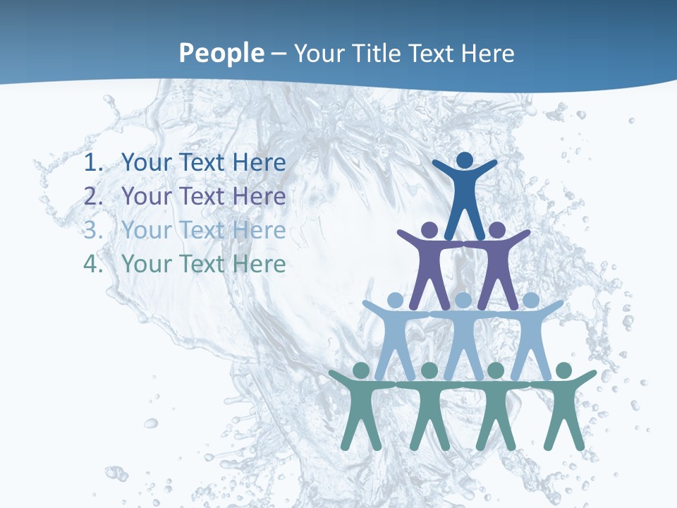 Beauty Flow Image PowerPoint Template