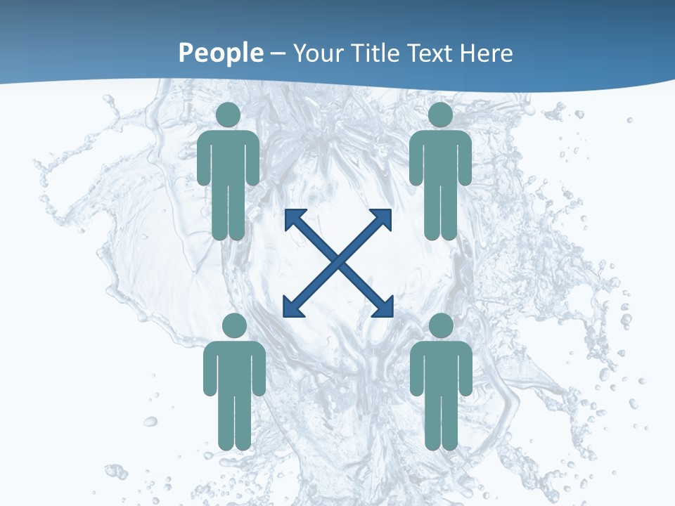 Beauty Flow Image PowerPoint Template