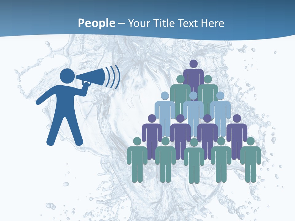 Beauty Flow Image PowerPoint Template