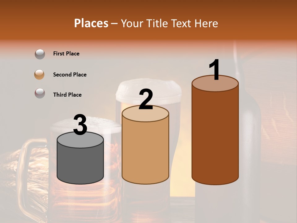 Drink Brewing Wheat PowerPoint Template