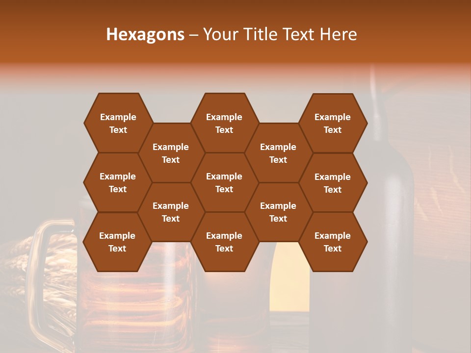 Drink Brewing Wheat PowerPoint Template