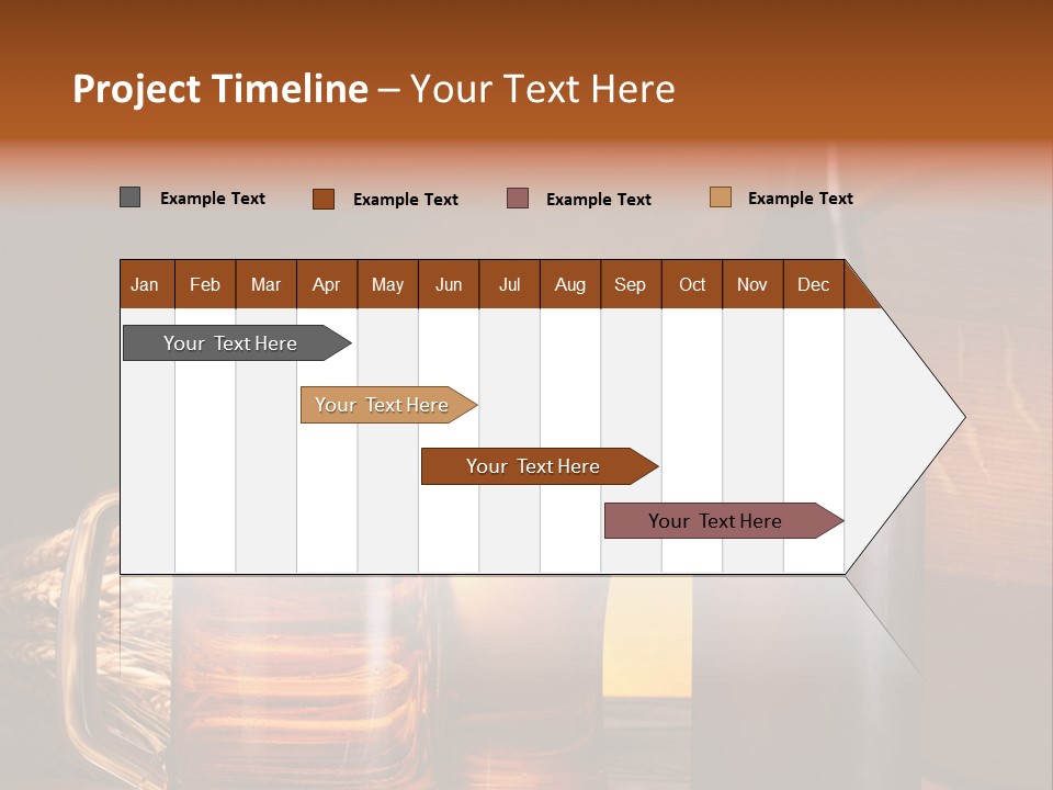 Drink Brewing Wheat PowerPoint Template