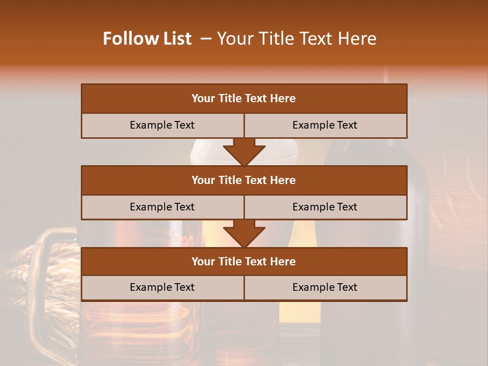 Drink Brewing Wheat PowerPoint Template