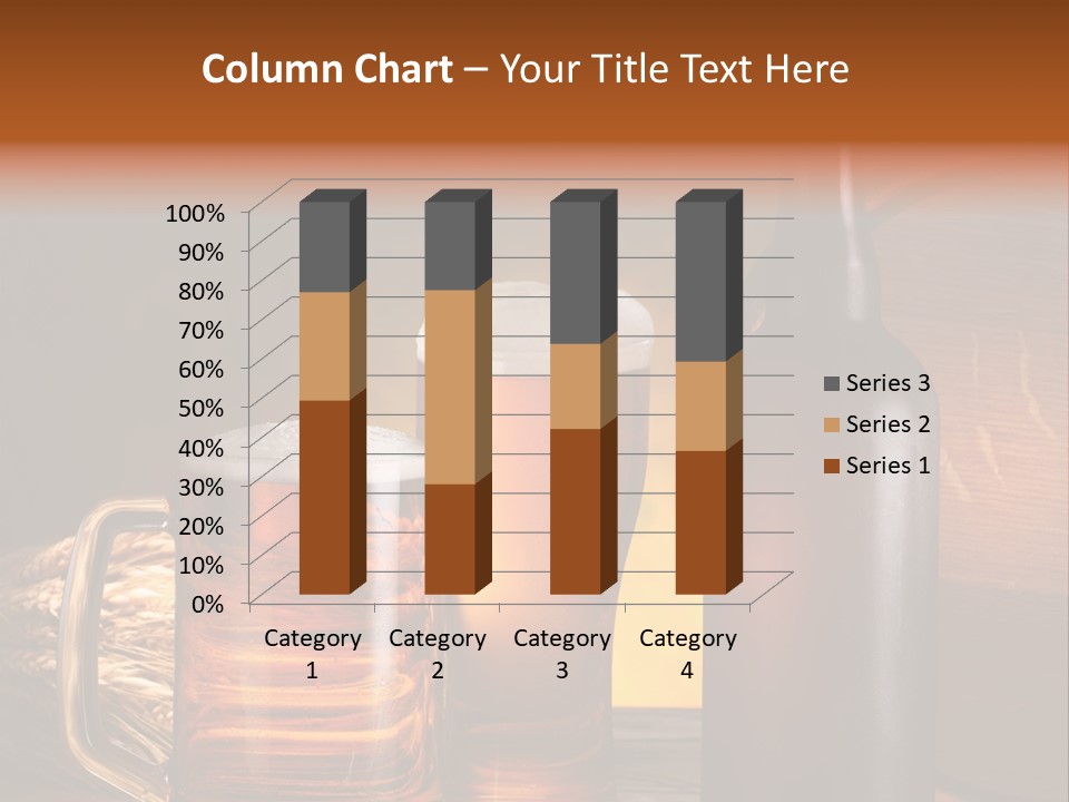 Drink Brewing Wheat PowerPoint Template