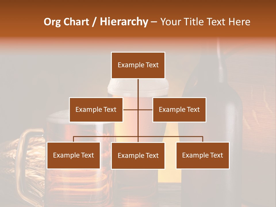Drink Brewing Wheat PowerPoint Template