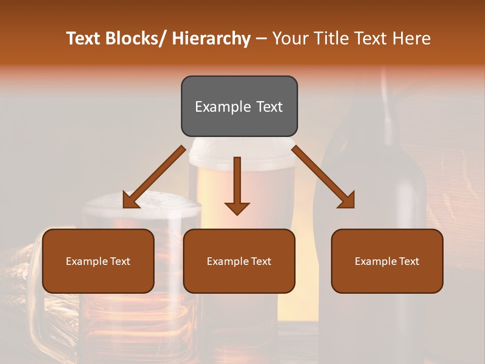 Drink Brewing Wheat PowerPoint Template